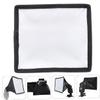 ARTIBETTER Folding Soft Flash Diffuser Cap Strobe Light Diffuser Sock for Live Streaming view 2