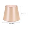 WOONEKY Desk Lamp Shade Soft Light Transmission Warm Atmosphere Small Fabric Lampshades for Home Decor view 3