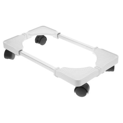 JEWEDECO Computer Tower Stand with Rolling Wheels Pc Holder for Heat Dissipation Load Capacity and Design for Home and Office Use