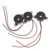 JEWEDECO 3pcs Household Piezo Electric Alarm Sounders Active for Security Electronics and Car Modification Continuous Sound to Compatibility view 1
