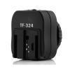 TF324 Camera Flashing Hot Shoe Adapter Replacement with PC Sync Port for F58AM F56AM F42AM DSLR Camera Accessories view 1