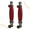 ORFOFE 2pcs Handle Chinese Style Vintage Cabinet Pulls Material Easy Install for Furniture Wardrobe Closet view 2