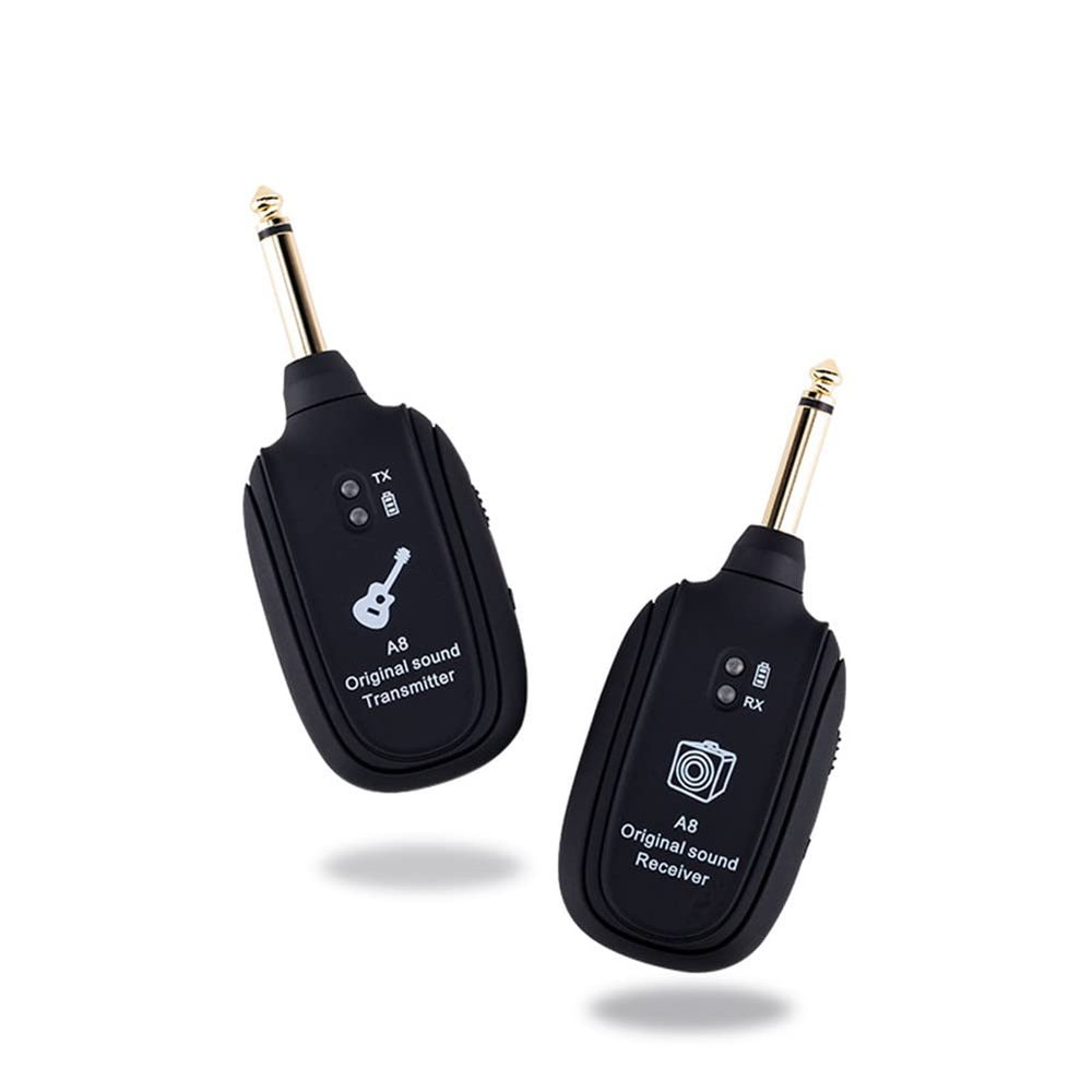 A8 Guitar Wireless Transmission Instrument Audio Transmitter Receiver Adapter for Electro-Acoustic Instruments