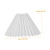 Levemolo 2pcs Elegant Pleated Lamp Shades for Table Floor Lamps Cloth Replacement Light Easy to Install for Bedside Living Room Lighting view 2