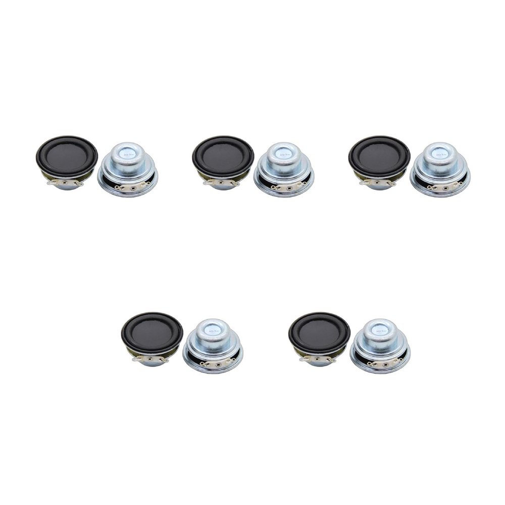 2Pcs 1.5 Inch Portable Full 40MM 4 Ohm 5W HiFi Sound Amplifier Loudspeaker Speakers 1.5 Inch