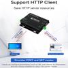 RS485/232/422 to Ethernet Serial Server Modbus Gateway NE2-D14PE POE Power Signal Isolation TCP UDP MQTT HTTP DC 8-28V view 4