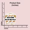 (3pcs) God Does Math This Way Sticker Christian Bible Verse Matt 14:13-21 Jesus Vinyl Decal Inspirational Quotes Stickers for Books Laptops Phonecase Water Bottles Kindles Car-2.7x3 view 4