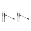 1.35M Boom Microphone Cable Mic for 3.5mm Headphone with Condenser Mic for Phone PC Microphone Cable view 1