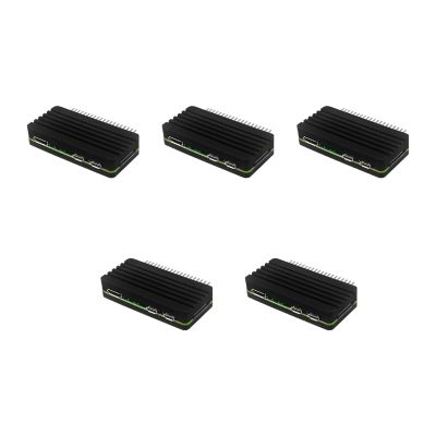 Aluminum Alloy for Case with 40Pin GPIO Header for 2 for W Heat Dissipation All Metal Box 65x30mm/2.56 Case for 2w
