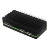 Aluminum Alloy for Case with 40Pin GPIO Header for 2 for W Heat Dissipation All Metal Box 65x30mm/2.56 Case for 2w view 2