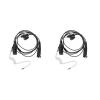 Yoetaun WalkieTalkie Earpiece with Finger PTT Mic Multi-pin Headset for Sepura Radio SC21 STP8000 STP8030 STP8035 STP8038 Walkietalkie Earpiece with Mic view 1