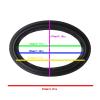 6 Inchx9 Inch Car Rubber Surround Conventional Sound Box Repairment Folding Suspension Repair Parts 6x9 Rubber Surround view 3