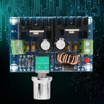 DC,DC Voltage Regulator, High Power StepDown Module, PWM Modulation, 8A Output, Overcurrent, 94% Efficiency, DC1.25,36V, for DIY Projects, with PWM Modulation, Switches