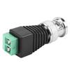 10Pcs Green Coaxial BNC Male Cable Connector Terminal Adapter, CCTV Video Balun Camera Adapter, Easy to Install, No Soldering Required view 3