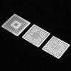 33pcs BGA Universal Reballing Rework Net Stencils Steel Mesh Set Kit, Stainless Steel, Laptop, Desktop, Graphics Card view 2