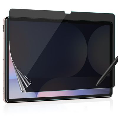 Anbzsign [2 Pack for Galaxy Tab S10 Lite (10.9-inch) 2025 Privacy Screen Protector, Anti-Spy 9H Hardness Flexble Screen Protector Case Friendly