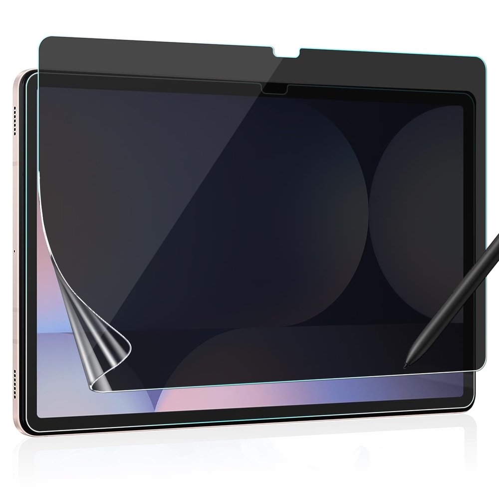 Anbzsign [2 Pack for Galaxy Tab S10 Lite (10.9-inch) 2025 Privacy Screen Protector, Anti-Spy 9H Hardness Flexble Screen Protector Case Friendly
