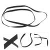 VINTORKY Recorder Rubber Belt for Cassette Players Flexible Replacement for Smooth Transmission Rubber Material for Turntables Phonographs Restores Speed Reduces Noise view 3