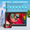 12.5inch small Portable TV,Essential for Bedroom/Kitchen/Camping,Support HDMI/USB input,Built-in speakers,lightweight and easy to carry,Suitable for small spaces(NO with WiFi/Bluetooth/Satellite) view 4