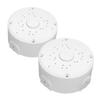 Homoyoyo 2pcs Junction Box for Outdoor Security Cameras Durable Cover for Safe Cord Management and Weather Protection view 1