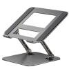SPXTOM Carbon Steel Laptop Riser, Portable Ergonomic Laptop Stand, Ventilated Cooling Notebook Stand, Foldable, All 16" E-Readers(B) view 1