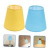 ROMISBABA 2pcs Macaron Color Pendant Light Shades Chandelier Lampshade Replacement for Home Decor Easy Installation Suitable for Bar Hotel Study Library and More view 4