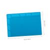 FONDOTIN Electronics Repair Work Pad Heat-resistant Soldering Mat Safe Maintenance Desktop Mat view 2