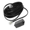 Homoyoyo 1set Telephone Cord Coupler and Cable Staples Compatible Devices Sound Transmission Easy Installation view 1