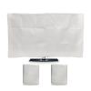 2 Pack Foam Flat Screen TV Cover Fits Up to 55"L x 32"W Flat Screen TV50-55 Inch Television Foam Cover for TV Protection During House Moving, Storage, or Home Renovation view 1