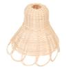 MOBUTOFU Boho Style Wicker Lamp Shades Rattan Decor for Home Restaurant Lighting view 1