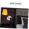 QUMIIRITY Translucent Gauze Table Lamp Shade Durable Drum Lamp Cover for Cozy Lighting Easy to Install for Home Decor and Ambient Illumination view 4