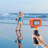 Sports Camera Floating Case for Ace/Ace Pro, Underwater Floating Case for Surfing Snorkeling Water Skiing and Other Activities, Orange High Visibility Floating Shell view 4