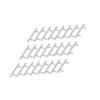 QUMIIRITY 30pcs Cabinet Door Knobs Brushed Stainless Steel Pull Handles Kitchen Pulls Handles view 1