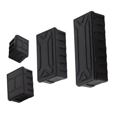 4pcs Plastic Openable Garage Storage Box Decoration Upgrade for 1/10 RC Crawler Car Scene