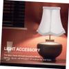 MOBUTOFU Cloth Lampshade for Ceiling and Wall Lights Simple Design Eye-friendly Light Cover Fabric for Home Decor and Housewarming Gifts view 3