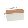 ARTIBETTER Cord Organizer Box Cable Management Small Wire Storage Extension Cord Holder Wire Management Box view 2