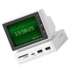 3.5 Inch USB Screen with USB C Hub, 5Gbps USB3.0x2, 5Gbps, Storage Card or Micro Storage Card 3.0, AUX, and 5V 2A Power Supply Ports view 2