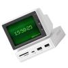 3.5 Inch USB Screen with USB C Hub, 5Gbps USB3.0x2, 5Gbps, Storage Card or Micro Storage Card 3.0, AUX, and 5V 2A Power Supply Ports view 3