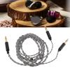 3.5mm Sound Cable, Compatible with Dual 3.5mm Port Headphones, 1.2m Length, for T1 II T5, MDR Z7, Sundara, Arya, Ananda, He400se, Deva Pro view 3