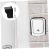JEWEDECO Rainproof Doorbell Cover Doorbell Rain Cover Metal Shield for Outdoor Protection view 3