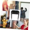 JEWEDECO Rainproof Doorbell Cover Doorbell Rain Cover Metal Shield for Outdoor Protection view 4