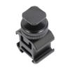 KONTONTY Camera Hot Shoe Mount Adapter with Tripod Screw Versatile Three-Head Design for Microphones Led Lights and DSLR Cameras Durable and Compact Photography Accessory view 1