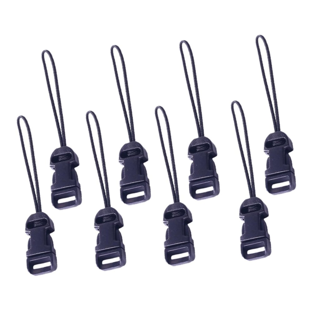 ARTIBETTER 8pcs Qd Loops Connectors Quick Release Adapter Set for Digital Cameras Compatible Neck Straps Easy Installation and Lightweight Design for Photography Enthusiasts