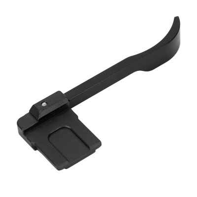 A6700 Thumb Up Grip for A6700 Camera, 90 Degree Rotation, Lightweight Hot Shoe Thumb Up Rest Hand Grip for A6700 Camera, Camera Accessories Aluminum Alloy Ergonomic Design (Black)