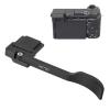 A6700 Thumb Up Grip for A6700 Camera, 90 Degree Rotation, Lightweight Hot Shoe Thumb Up Rest Hand Grip for A6700 Camera, Camera Accessories Aluminum Alloy Ergonomic Design (Black) view 2