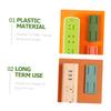 8Pcs Nail Free Wall Mounted Power Strip Holder for Desk Offices view 4