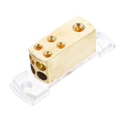 ARTIBETTER Car Audio Power Distribution Block Way Splitter Box Interface Stable Voltage for Automotive Easy Installation for Multiple Amplifiers
