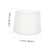 SEWOART Led Compatible Folding Lampshade Tassel Design for Table Lamps Easy to Install view 2