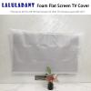 2 Pack Foam Flat Screen TV Cover Fits Up to 36" H x 65" W Flat Screen TV,Fits Up to 60-65 Inch TV,for TV Protection During House Moving or Renovation, Storage view 4