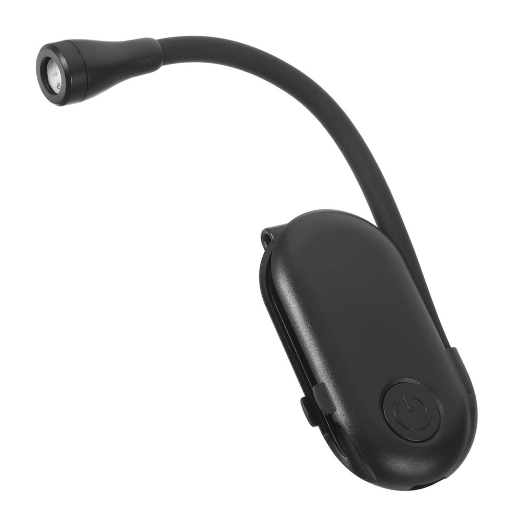 PHENOFICE Rechargeable Reading Light Clip Led Book Light for Night Reading Adjustable Brightness Portable Book Lamp Clip
